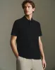 Button Half Placket Straight Polo Shirt sold by Urban Revivo