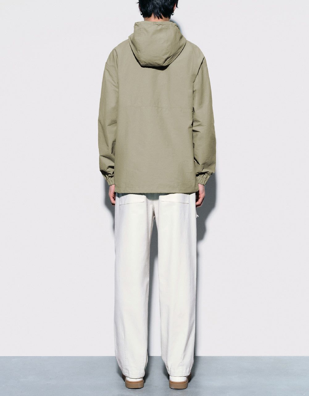 Hooded Loose Overhead Shirt sold by Urban Revivo product image thumbnail 4