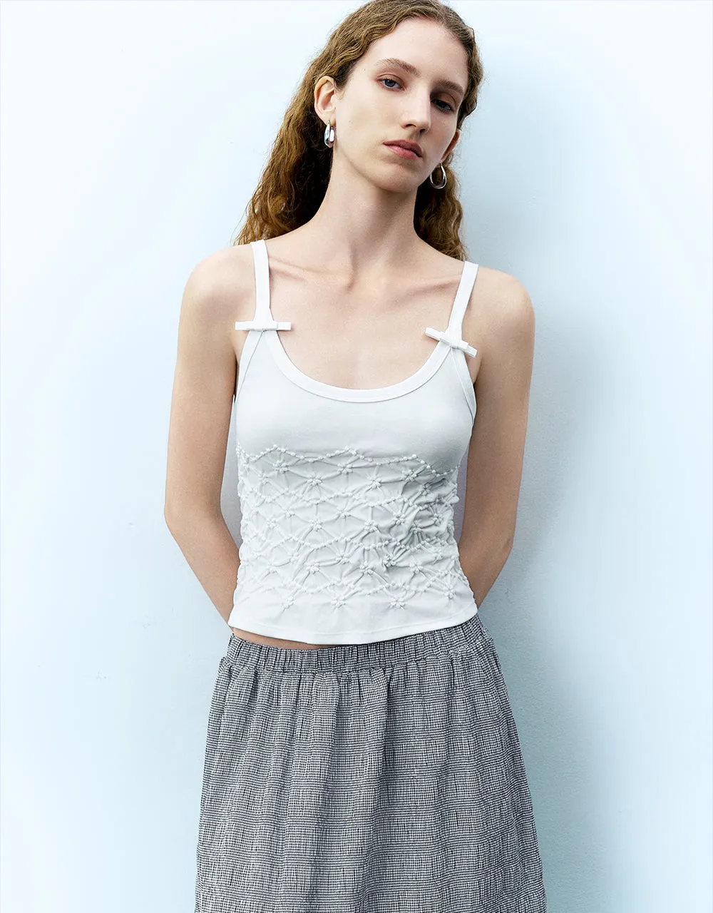 U Neck Cami Top sold by Urban Revivo