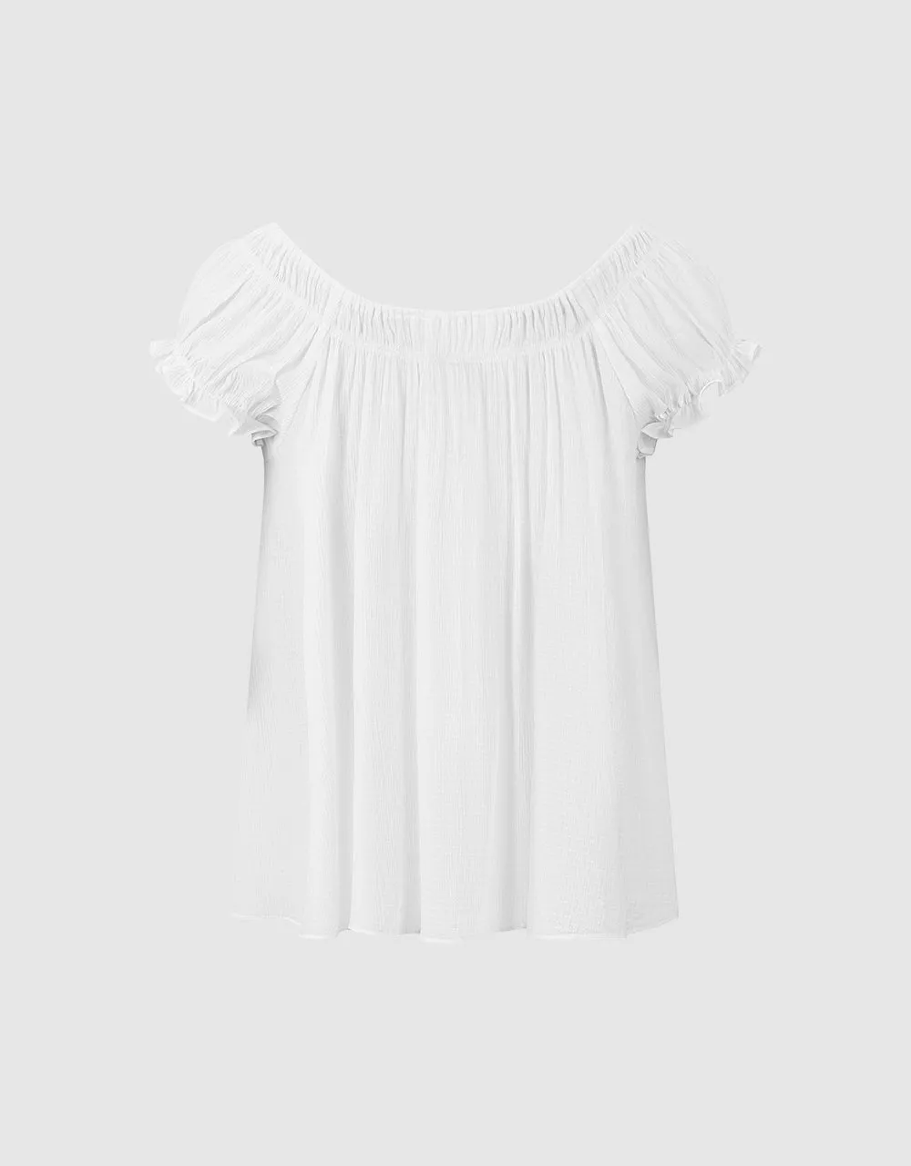 U Neck Oversized Blouse sold by Urban Revivo product image thumbnail 5