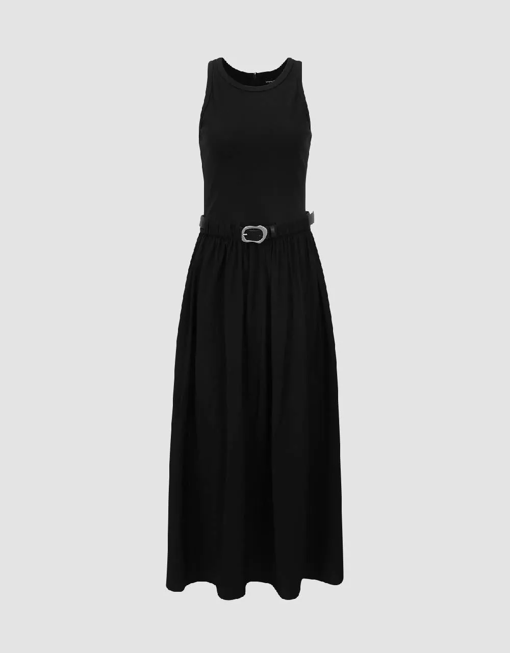 Sleeveless Crew Neck Straight Dress sold by Urban Revivo product image thumbnail 2