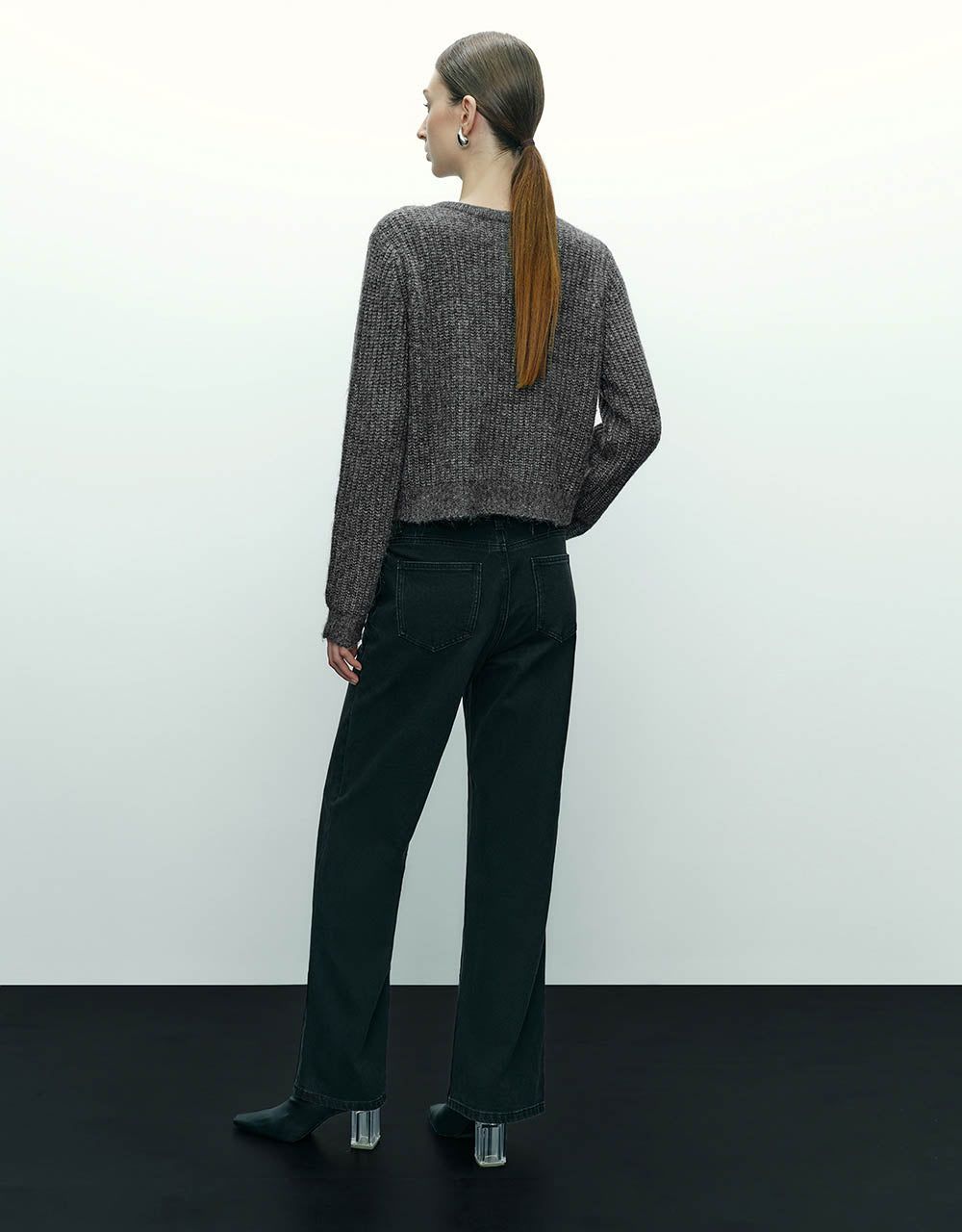 Crew Neck Knitted Cardigan sold by Urban Revivo product image thumbnail 4