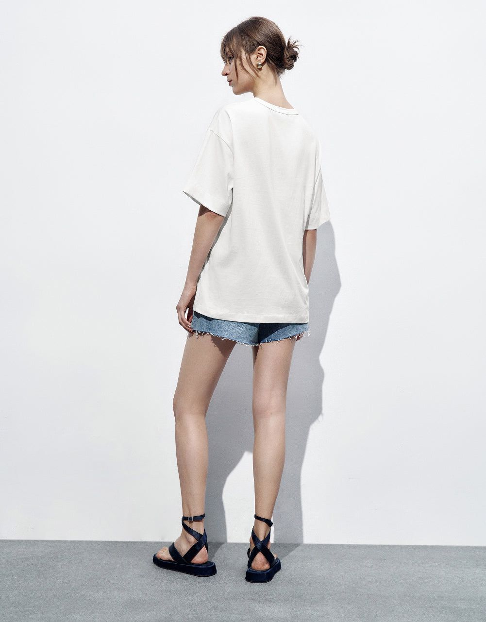 Slogan Printed Crew Neck T-Shirt sold by Urban Revivo product image thumbnail 4