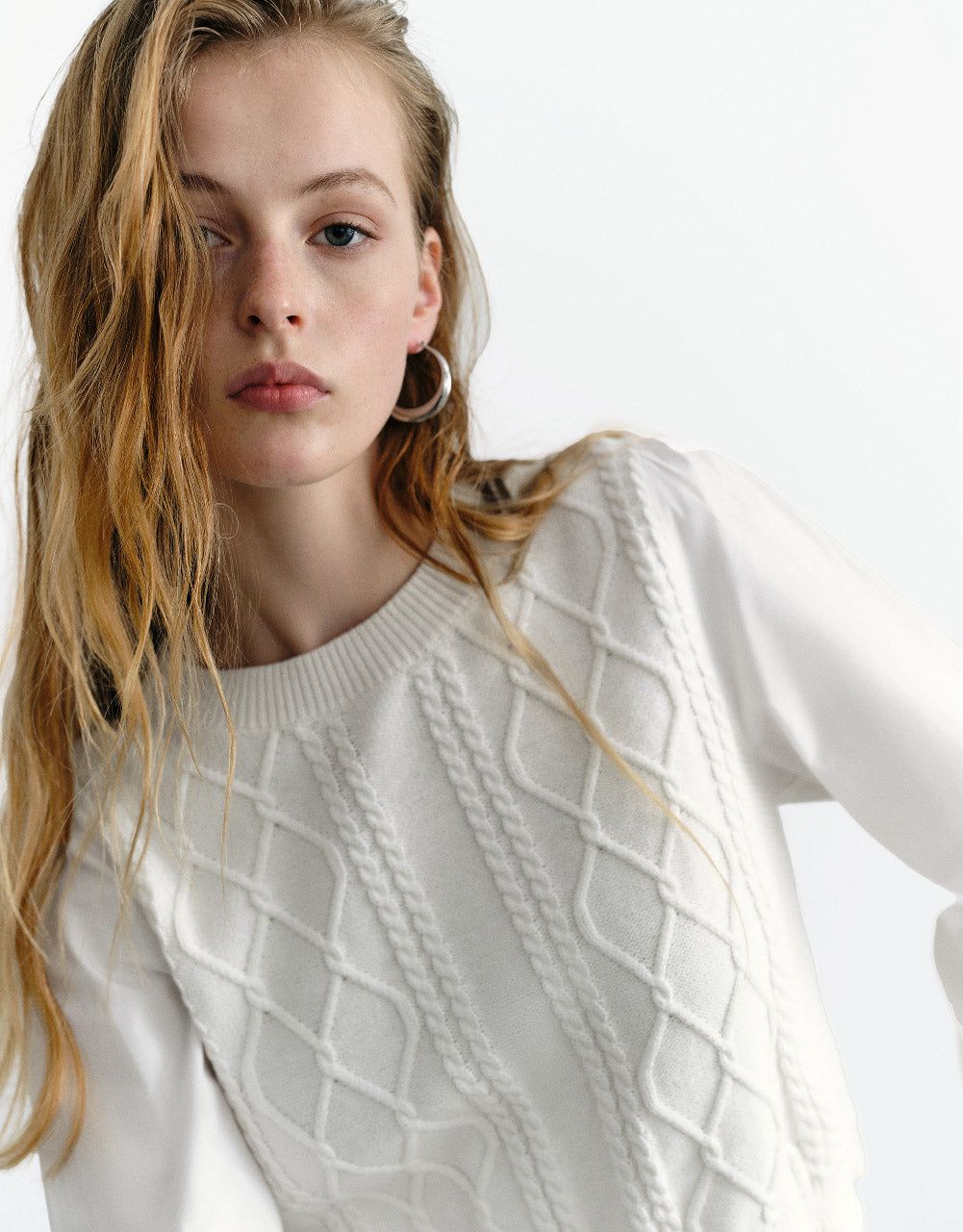 Crew Neck Knitted T-Shirt sold by Urban Revivo product image thumbnail 4