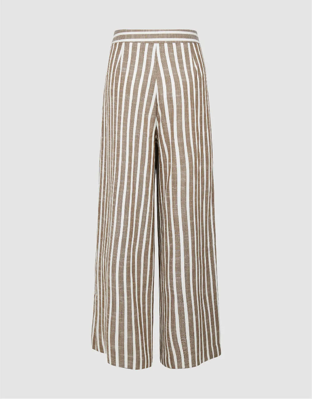 Striped Wide-Leg Pants sold by Urban Revivo product image thumbnail 3
