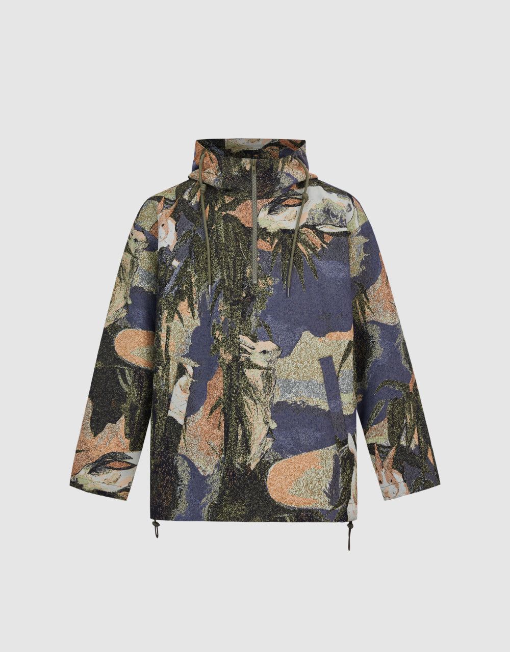 Print Drop Shoulder Hoodie sold by Urban Revivo
