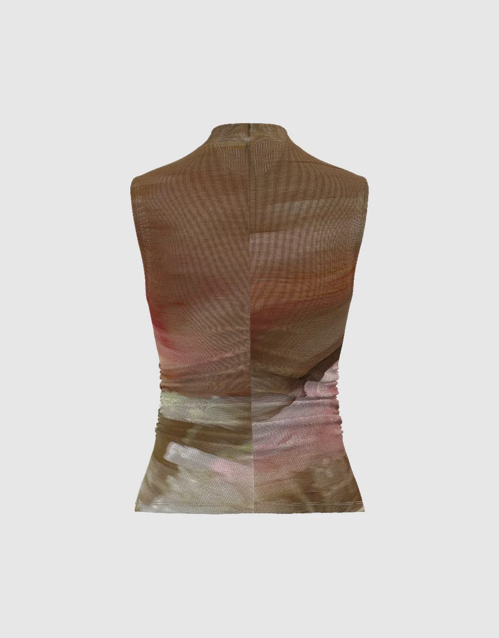 Printed Crew Neck Tank Top sold by Urban Revivo product image thumbnail 5
