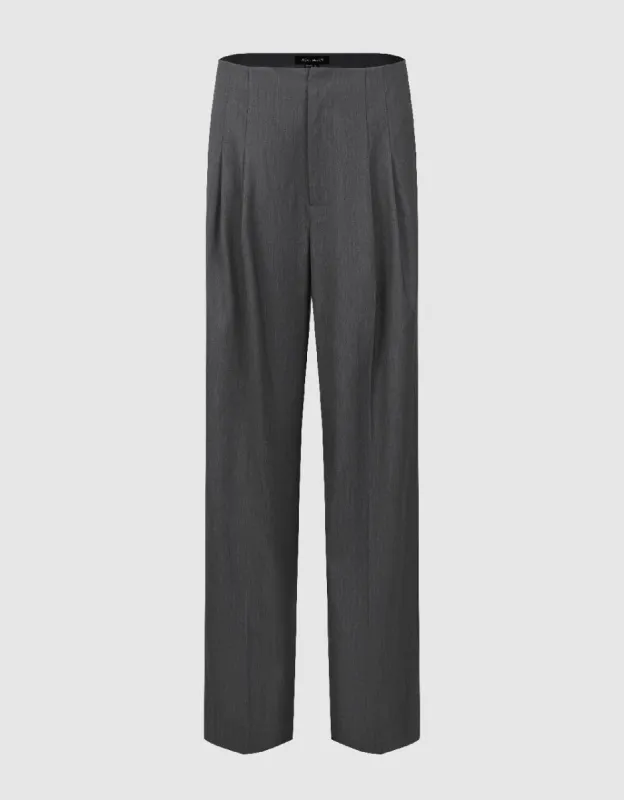 Wide-Leg Loose Pants sold by Urban Revivo