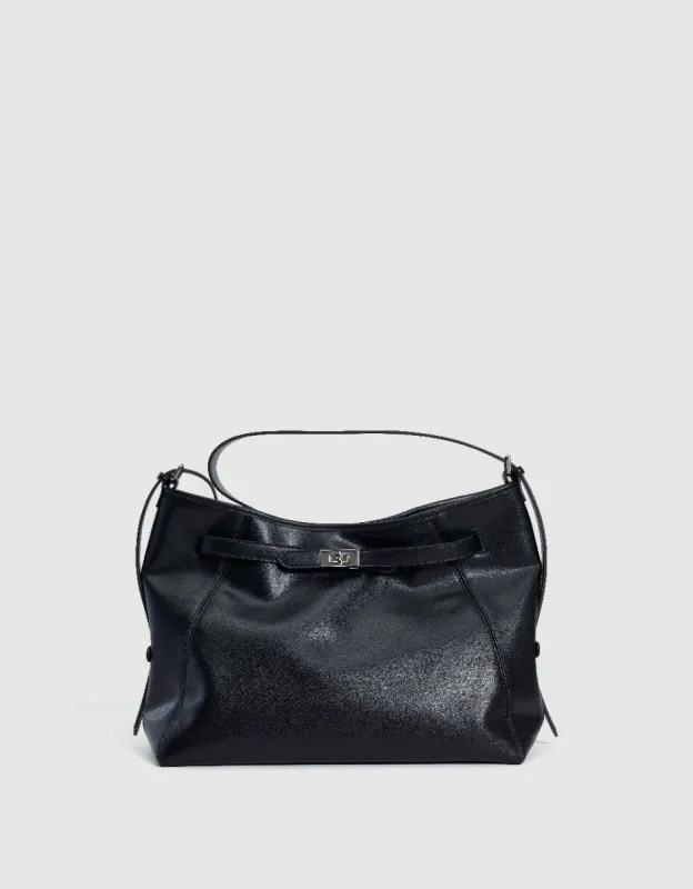 Vegan Leather Shoulder Bag sold by Urban Revivo