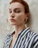 Striped Button Up Lapel Shirt sold by Urban Revivo