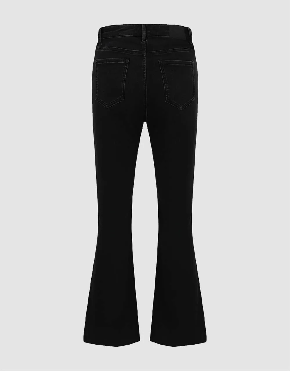 Raw Hem Flare Jeans sold by Urban Revivo product image thumbnail 3