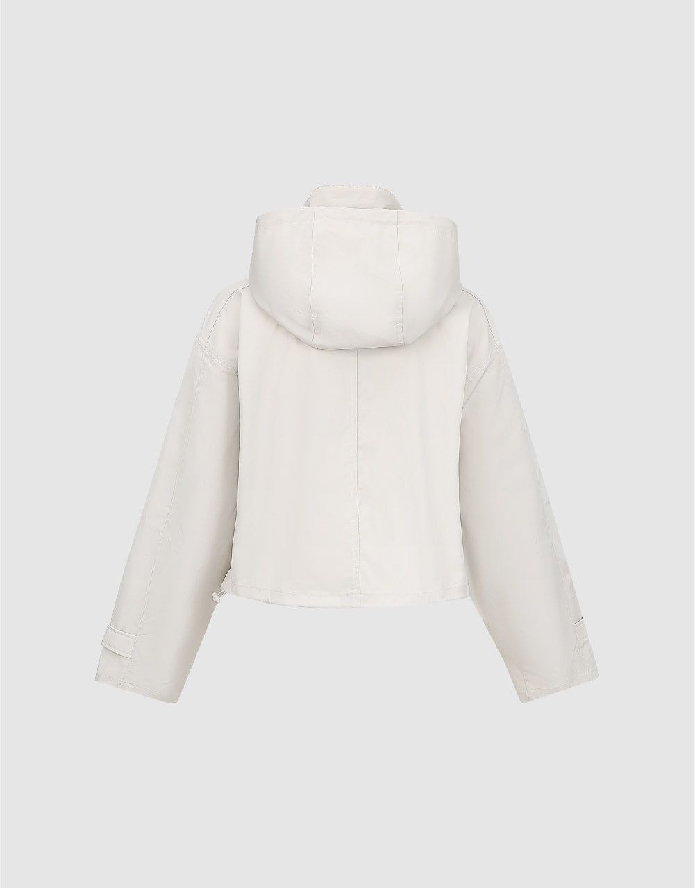 Hooded Raglan Sleeve Jacket sold by Urban Revivo product image thumbnail 5