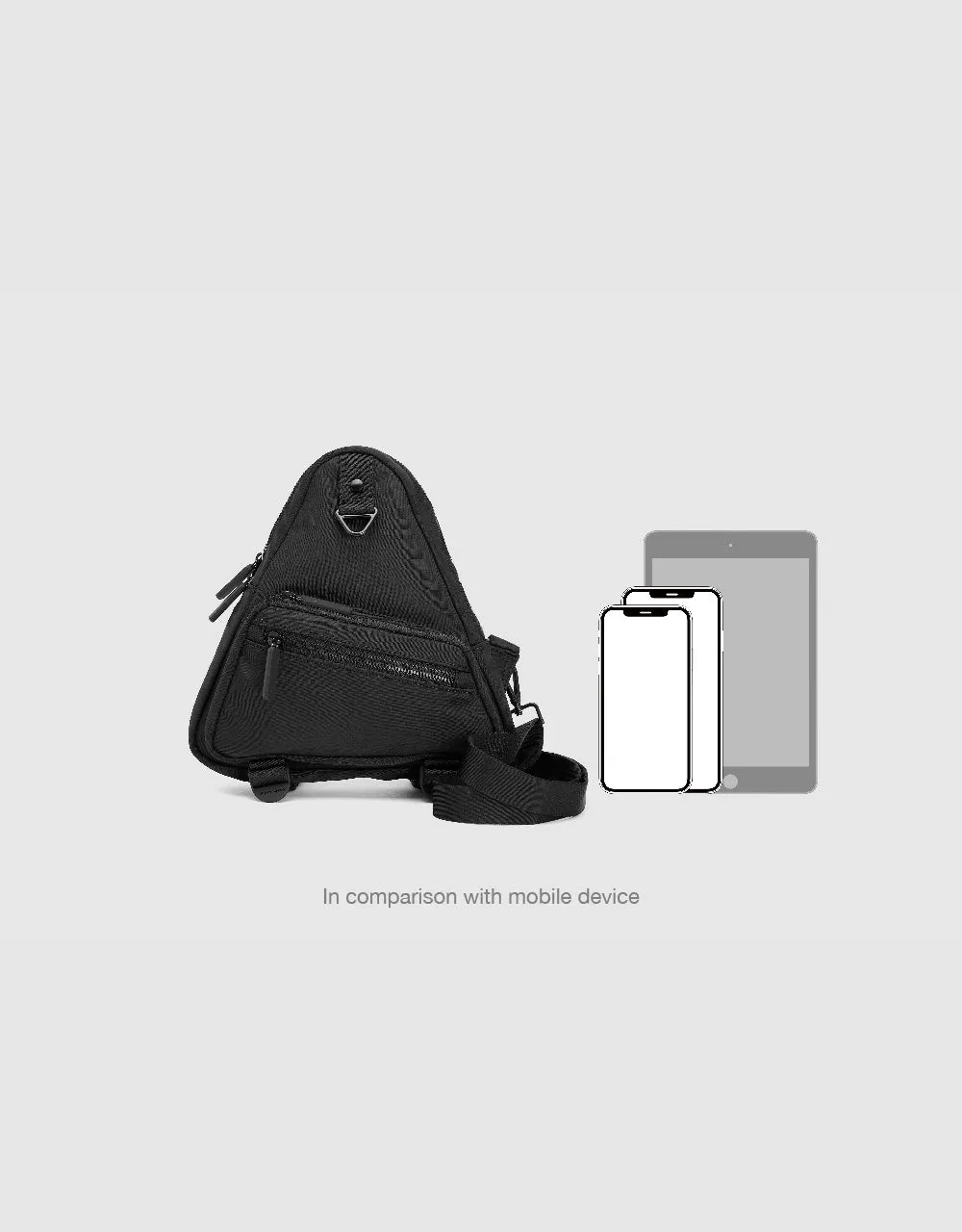 Triangle Crossbody Bag sold by Urban Revivo product image thumbnail 2