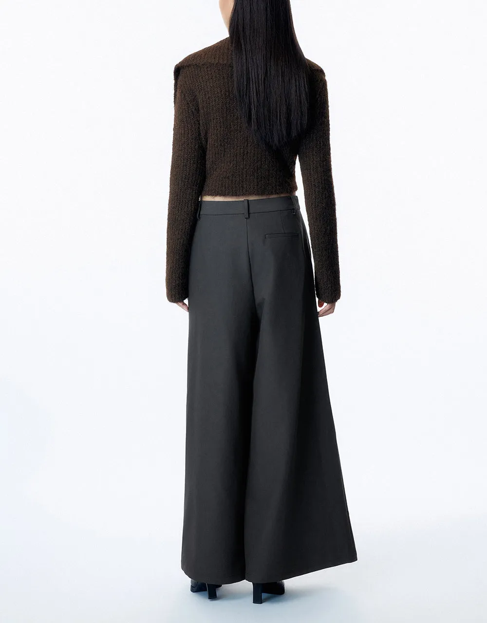Loose Wide-Leg Pants sold by Urban Revivo product image thumbnail 5