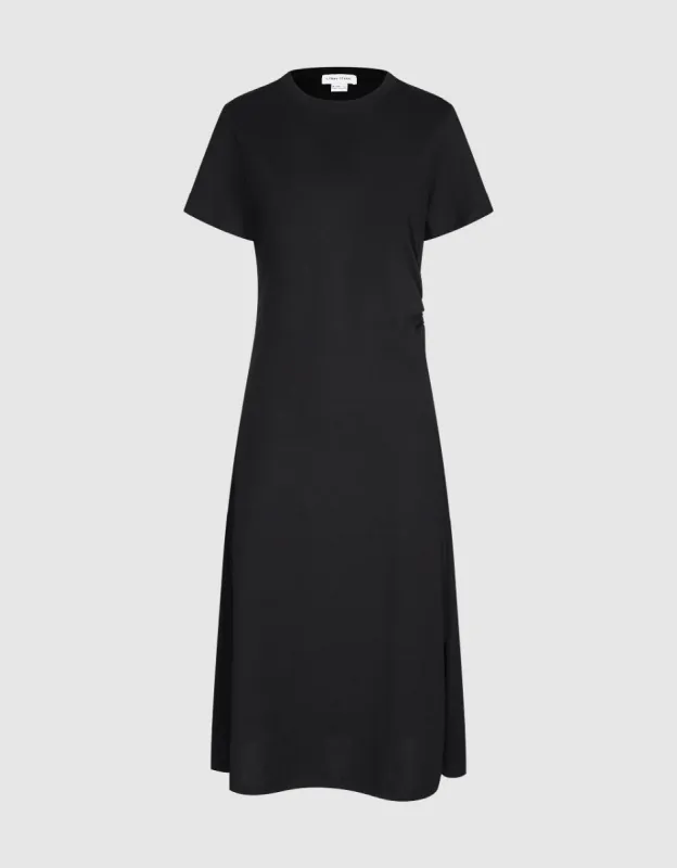 Crew Neck Straight Dress sold by Urban Revivo