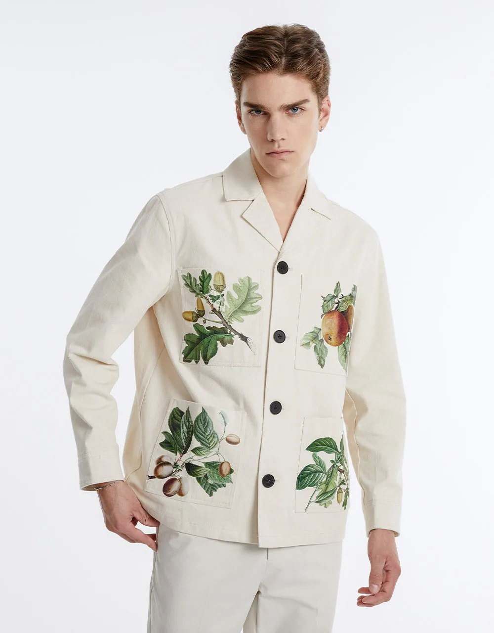 Fruit Print Jacket sold by Urban Revivo product image thumbnail 2