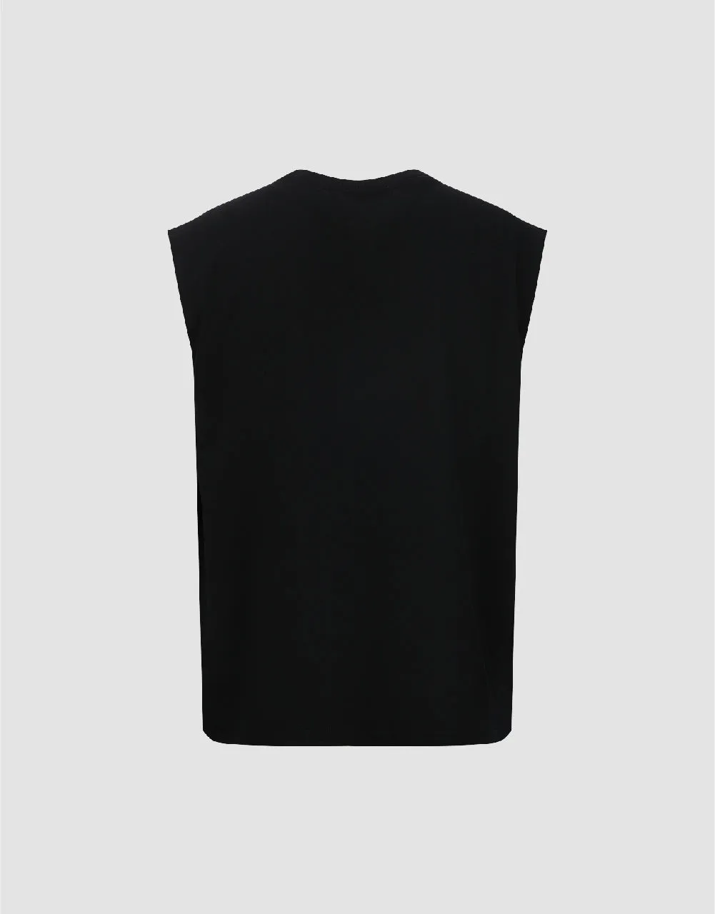 Printed Crew Neck Loose Tank Top sold by Urban Revivo product image thumbnail 5