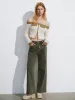 Zipper Front Off-Shoulder Knitted Cardigan sold by Urban Revivo