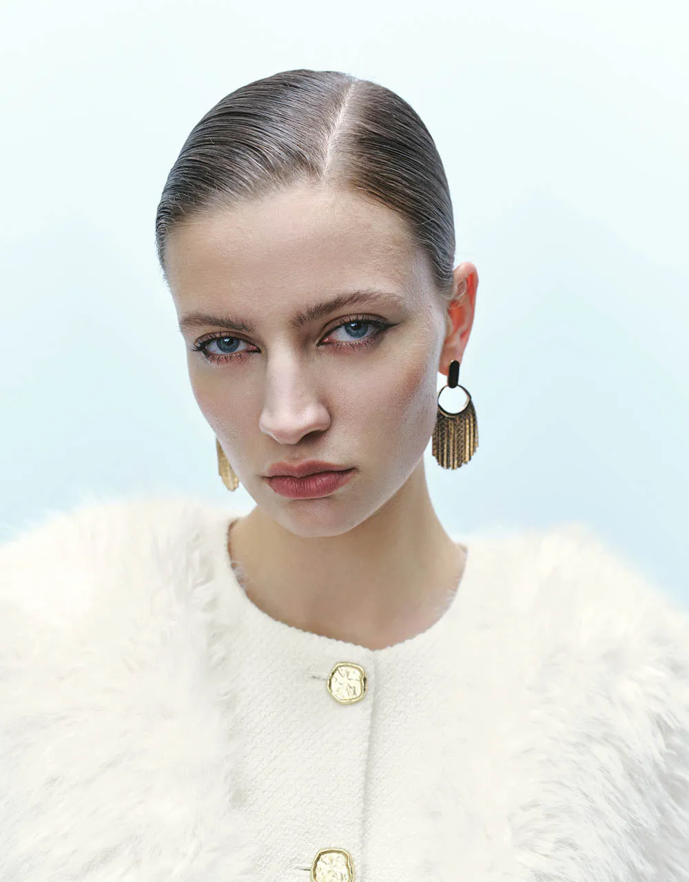 Button Up Straight Furry Coat sold by Urban Revivo product image thumbnail 5