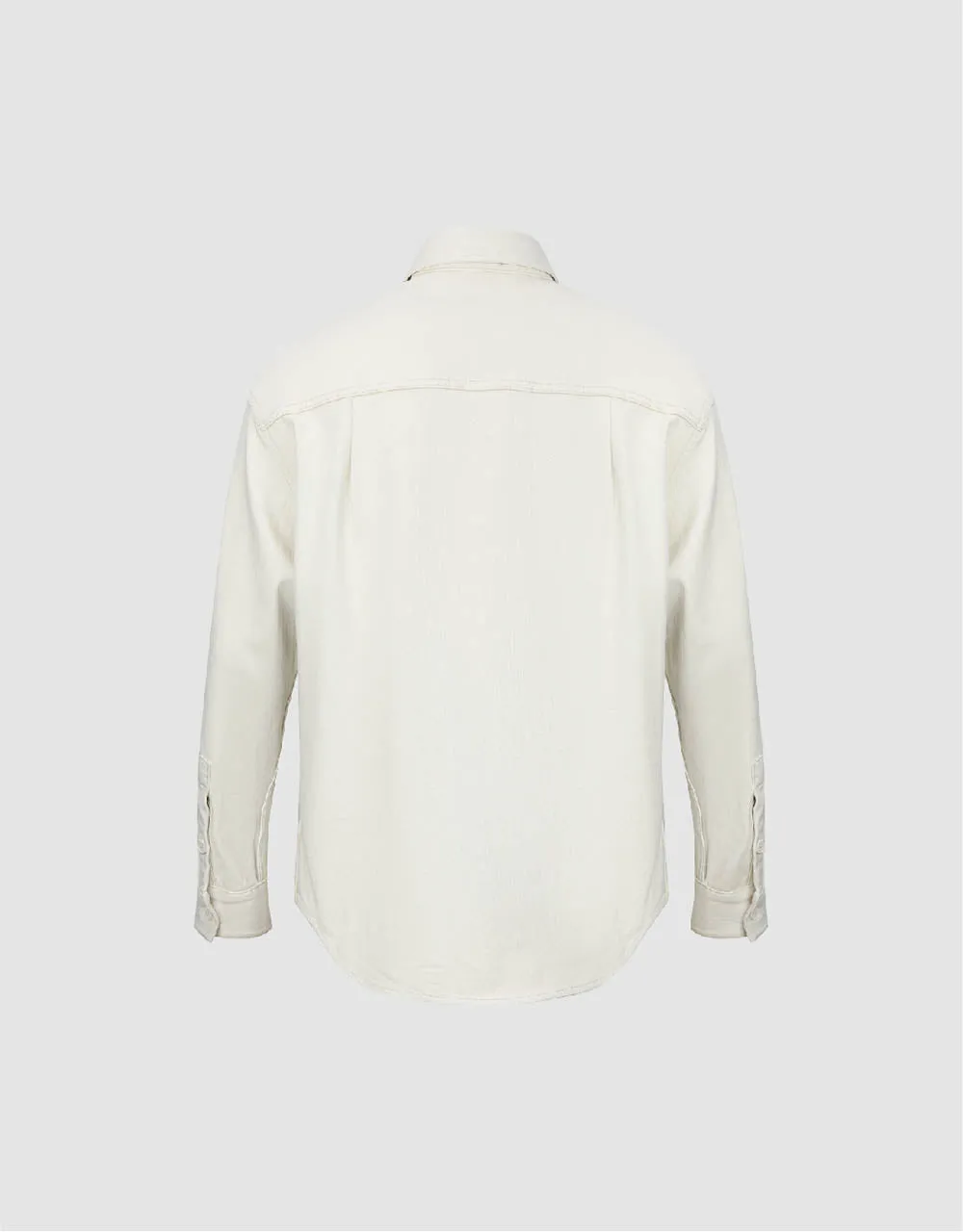 Straight Denim Shirt sold by Urban Revivo product image thumbnail 5