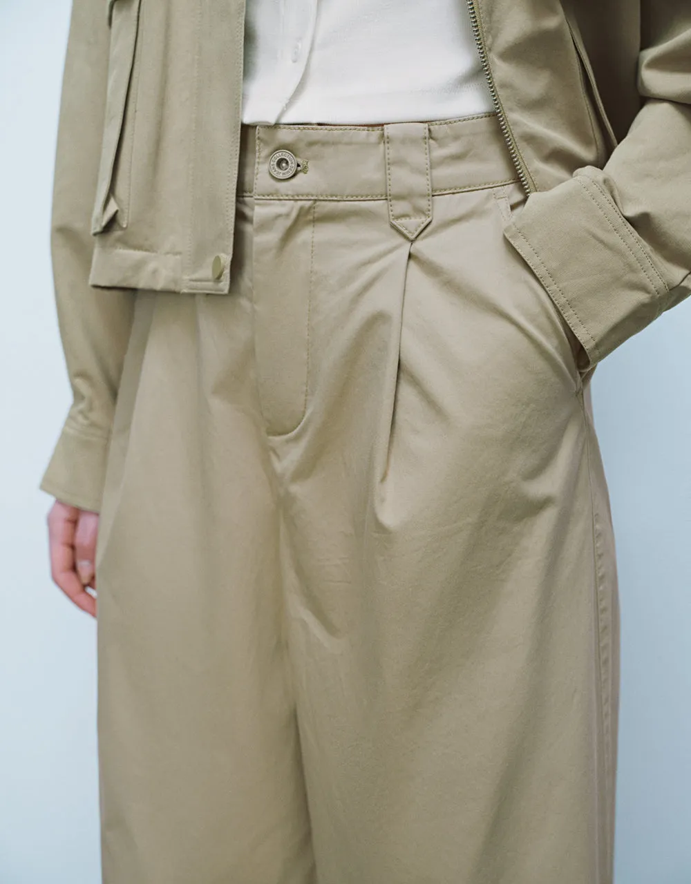 Loose Wide-Leg Pants sold by Urban Revivo product image thumbnail 5