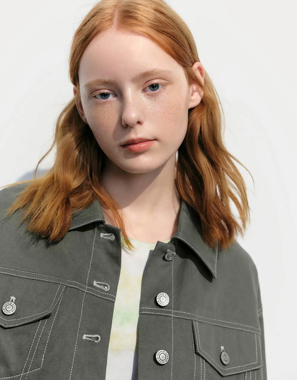 Button Up Straight Jacket sold by Urban Revivo product image thumbnail 4