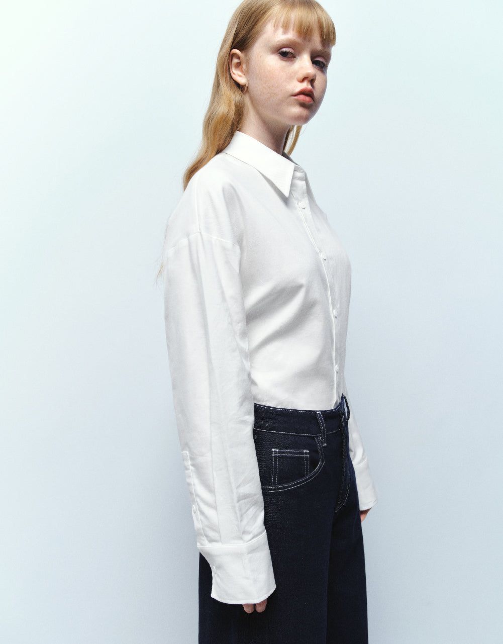 Button Up A-Line Shirt sold by Urban Revivo product image thumbnail 3