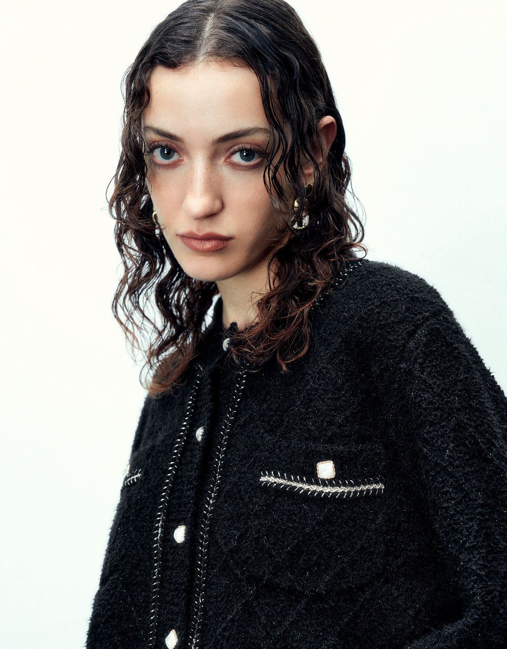 Crew Neck Knitted Cardigan sold by Urban Revivo product image thumbnail 5