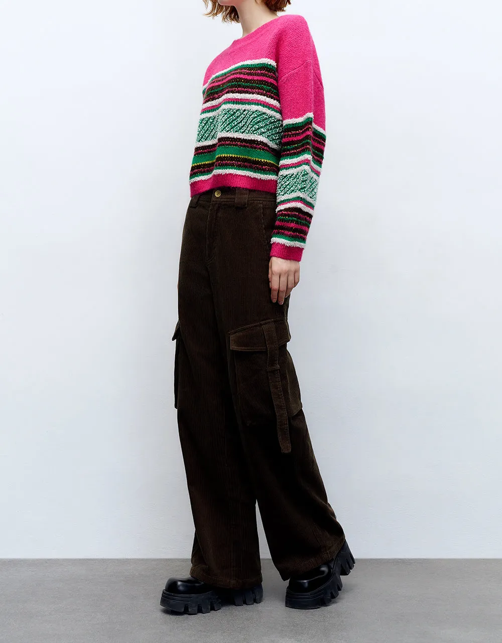 Wide-Leg Pants With Pockets sold by Urban Revivo product image thumbnail 4