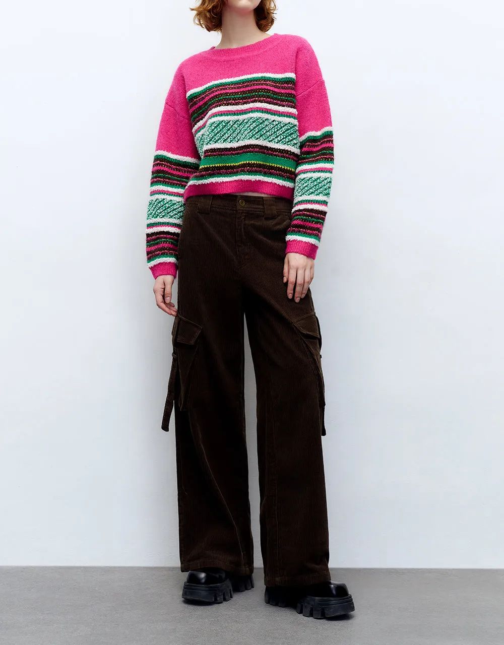 Wide-Leg Pants With Pockets sold by Urban Revivo product image thumbnail 2