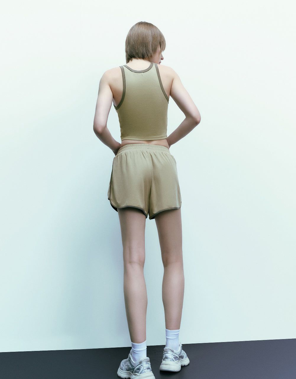 Crew Neck Short Tank Top sold by Urban Revivo product image thumbnail 4