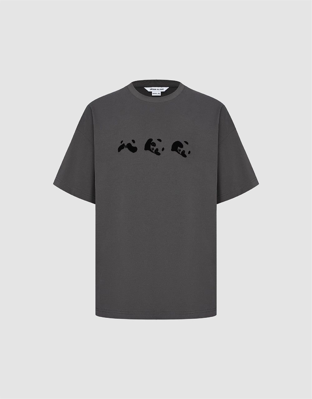 Raglan Sleeve Crew Neck T-Shirt sold by Urban Revivo