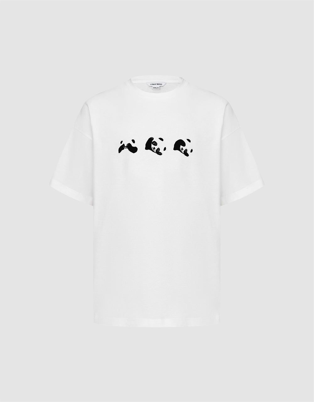 Raglan Sleeve Crew Neck T-Shirt sold by Urban Revivo product image thumbnail 3