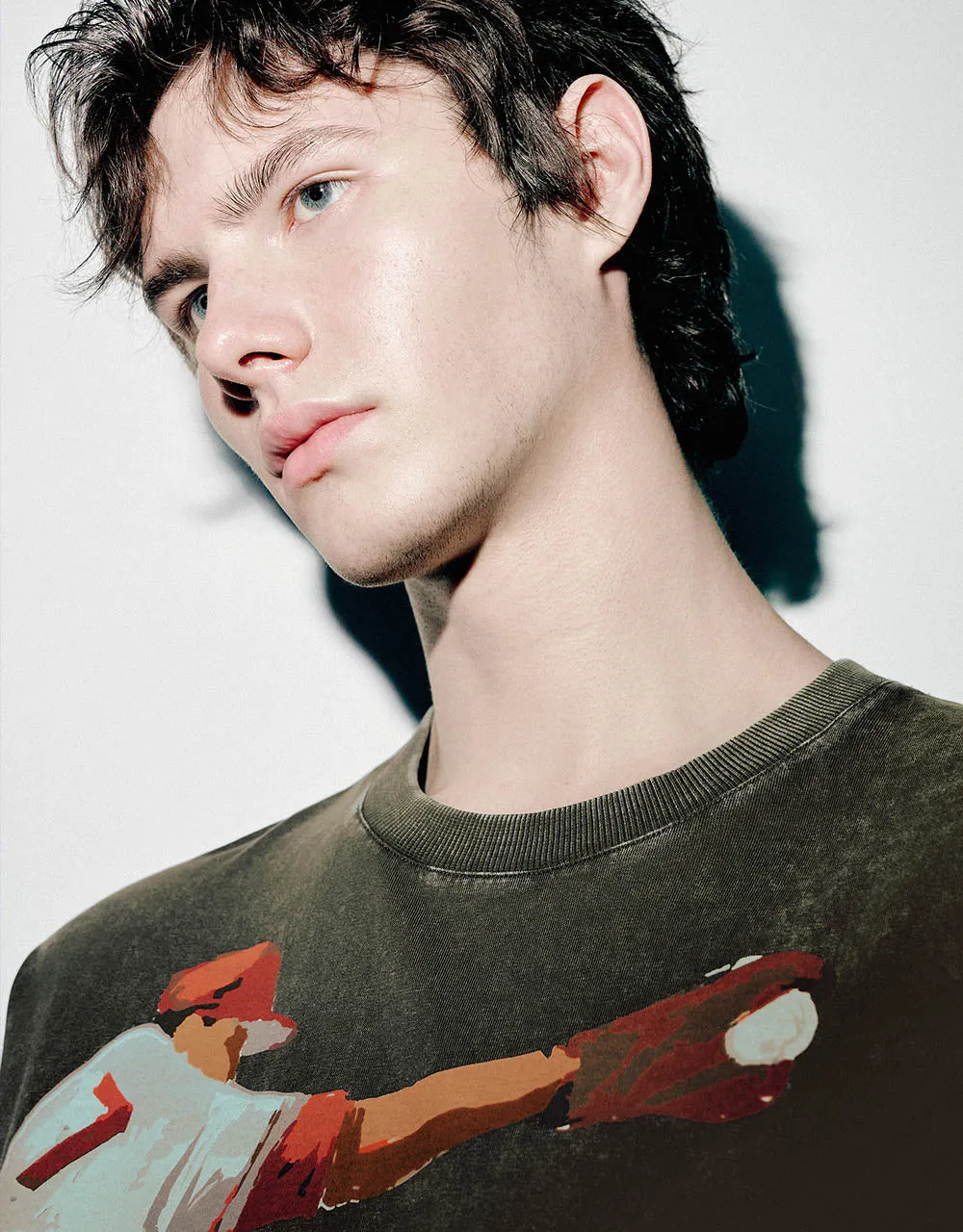 Printed Crew Neck T-Shirt sold by Urban Revivo product image thumbnail 4