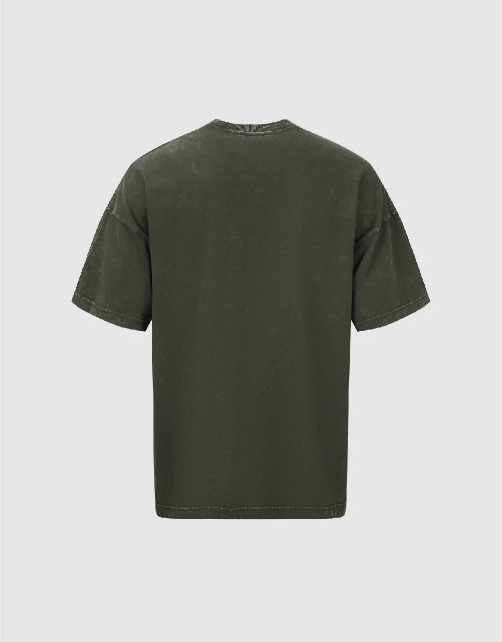 Printed Crew Neck T-Shirt sold by Urban Revivo product image thumbnail 5