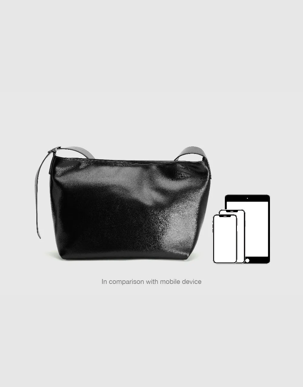 Vegan Leather Crossbody Bag sold by Urban Revivo product image thumbnail 3