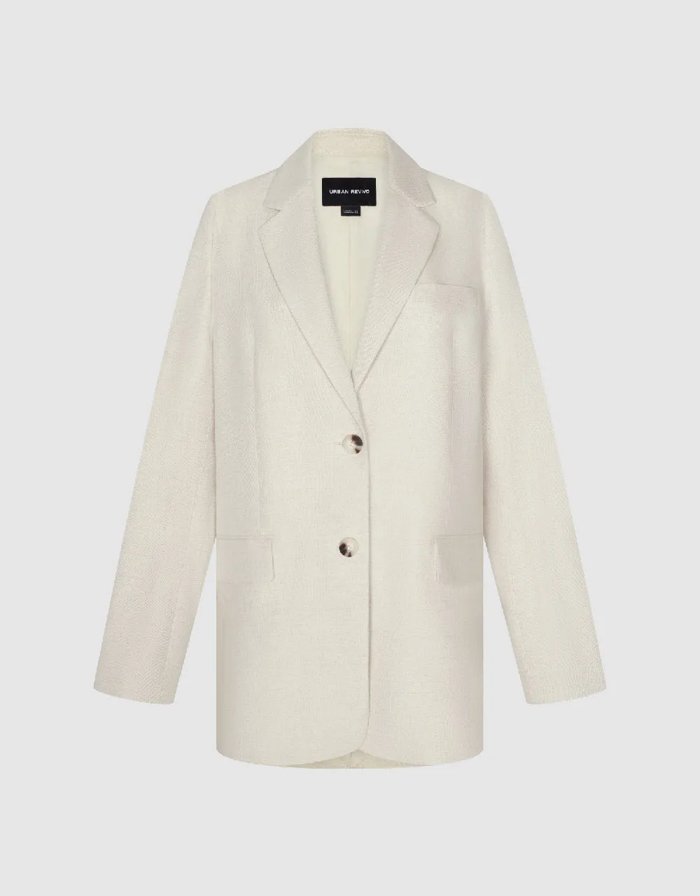 Straight Tailored Blazer sold by Urban Revivo product image thumbnail 2