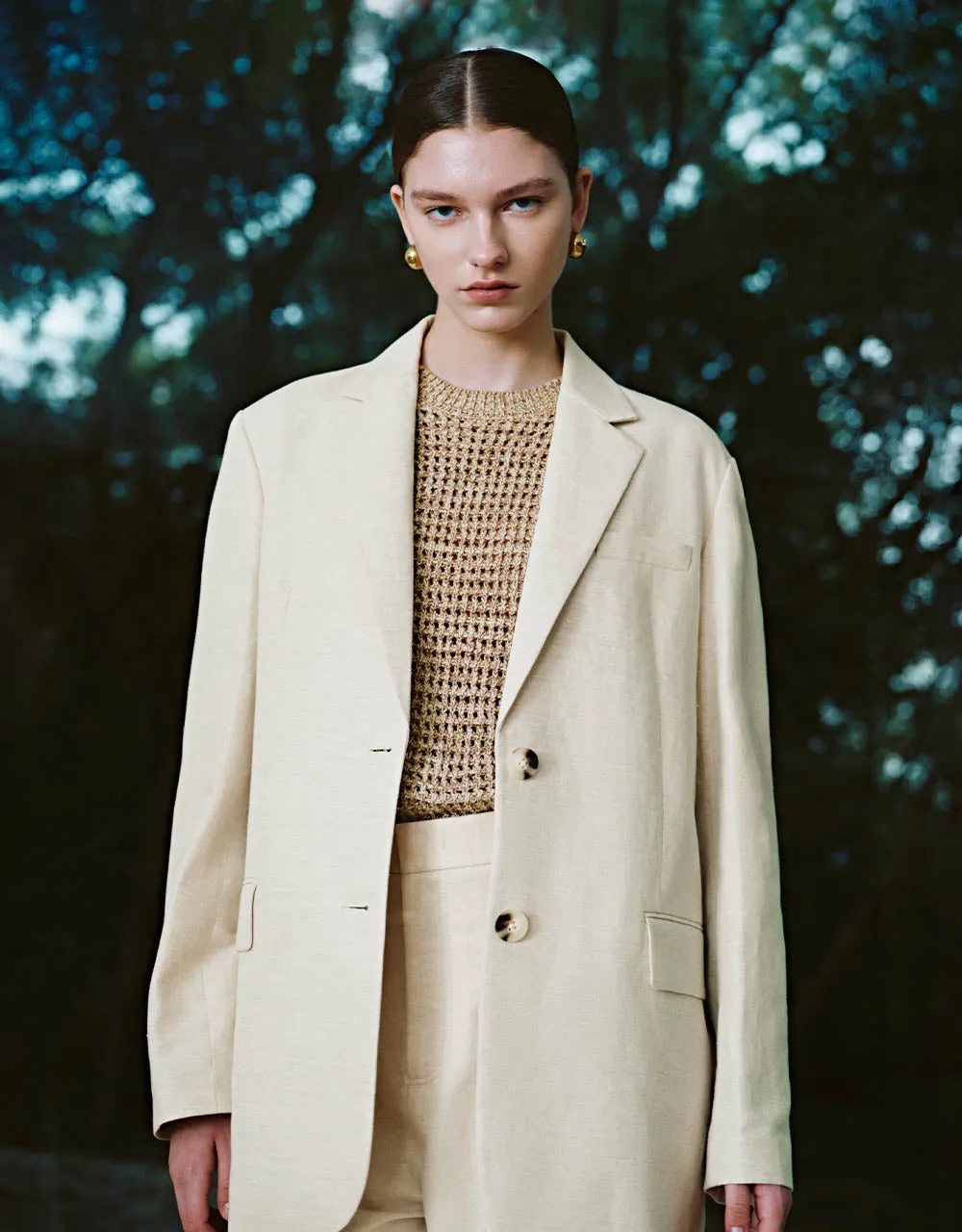 Straight Tailored Blazer sold by Urban Revivo