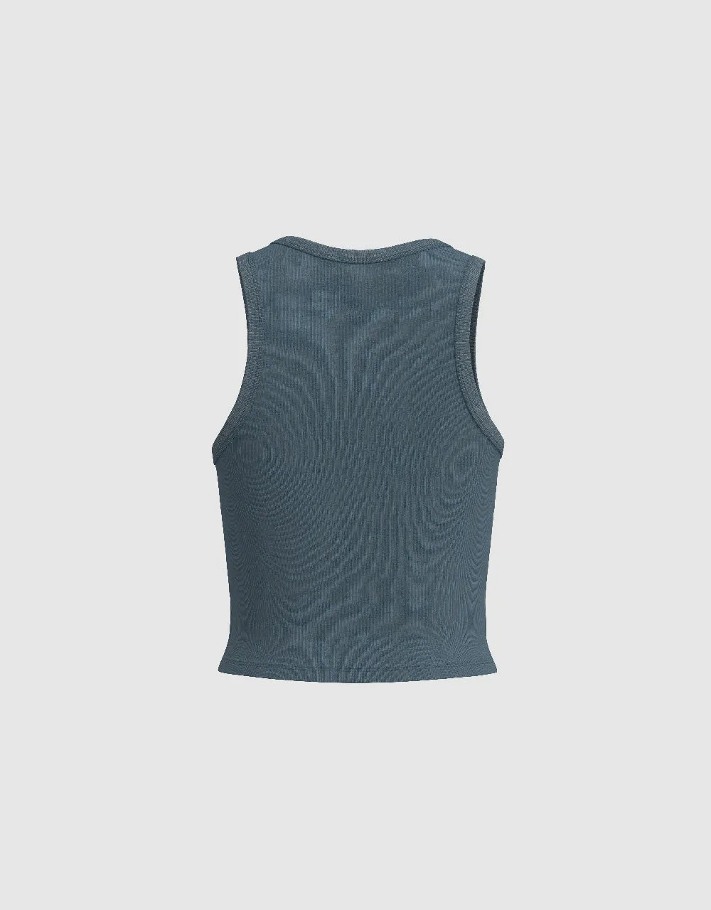 Crew Neck Knitted Tank Top sold by Urban Revivo product image thumbnail 5