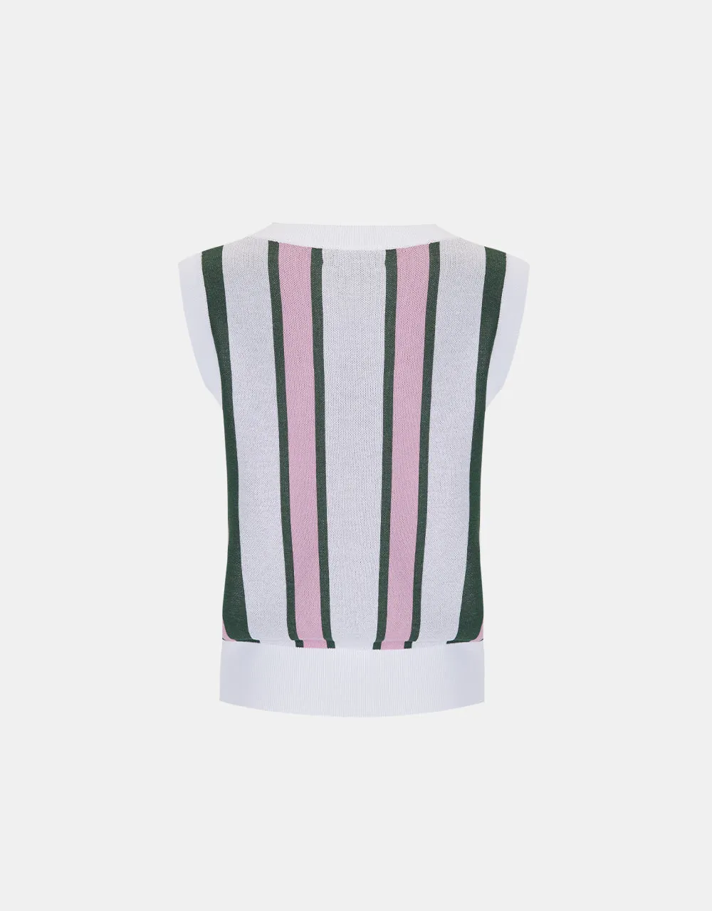 Striped Knitted Tank Top sold by Urban Revivo product image thumbnail 2