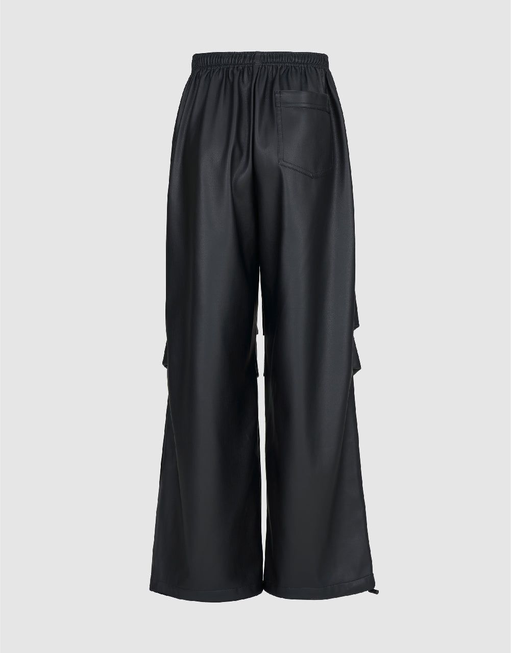 Vegan Leather Jogger Pants sold by Urban Revivo product image thumbnail 3