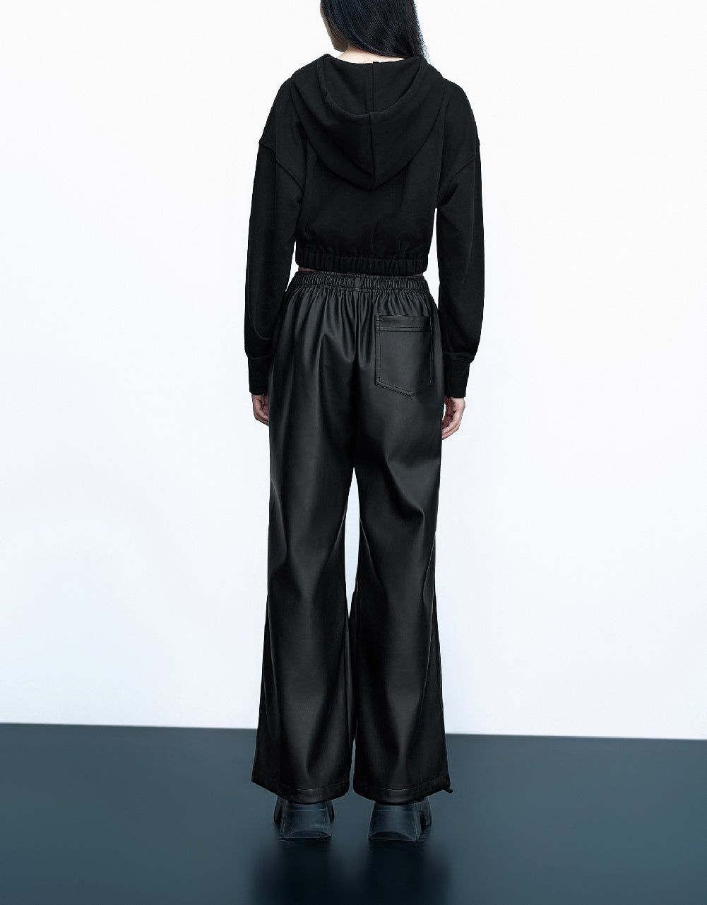 Vegan Leather Jogger Pants sold by Urban Revivo product image thumbnail 5