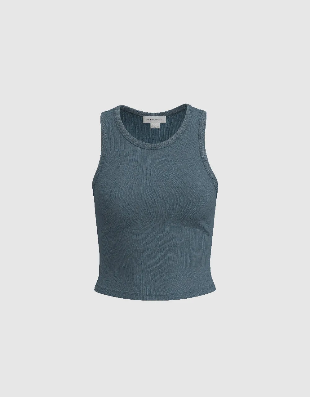 Crew Neck Knitted Tank Top sold by Urban Revivo product image thumbnail 2
