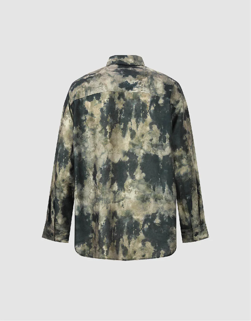 Button Up Printed Oversized Shirt sold by Urban Revivo product image thumbnail 5