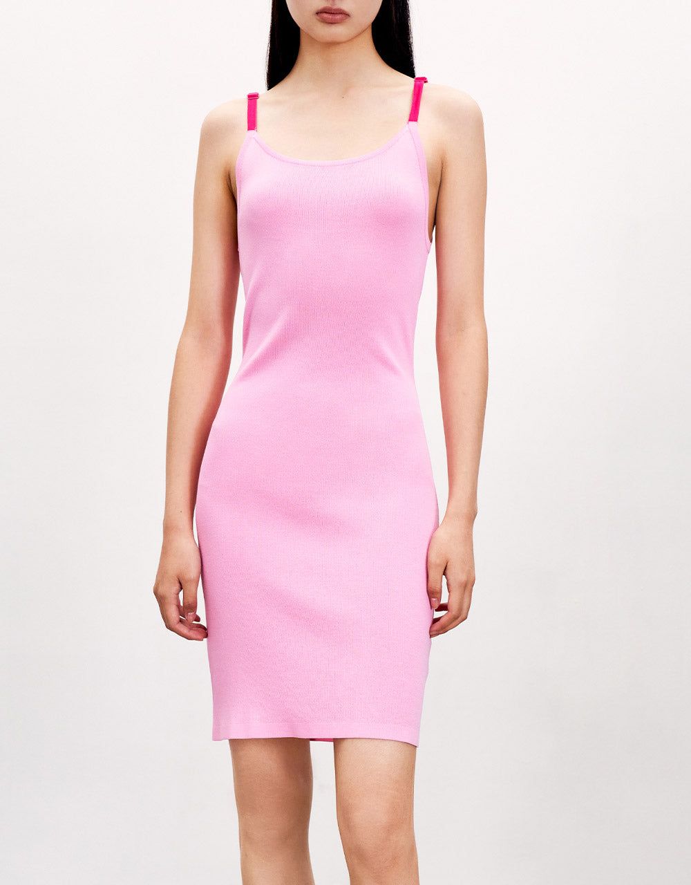 Rib Knit Bodycon Cami Dress sold by Urban Revivo product image thumbnail 2