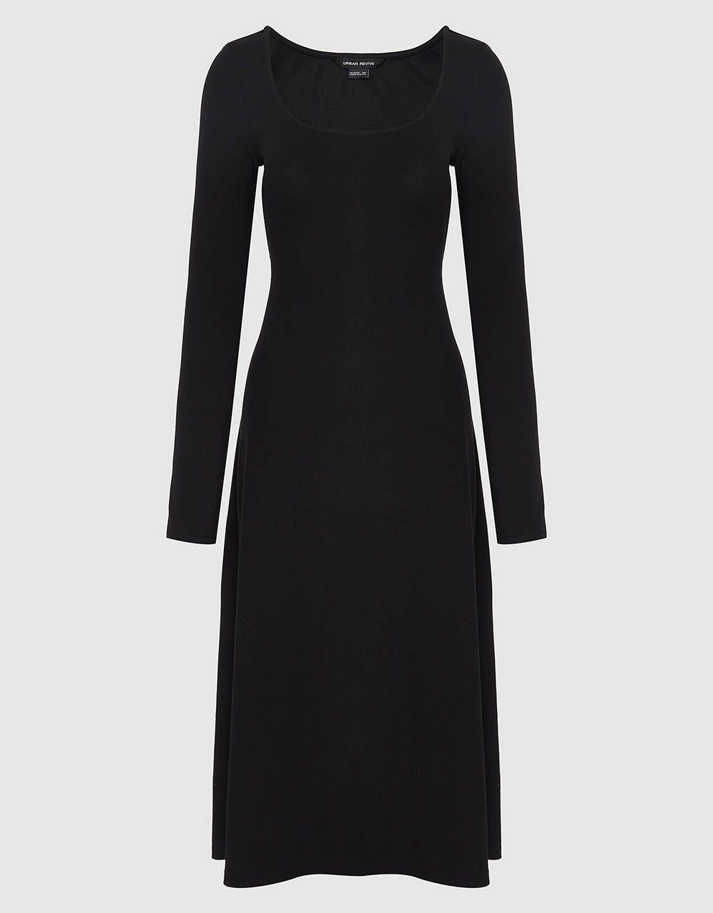 Skinny Knitted A-Line Dress sold by Urban Revivo product image thumbnail 2