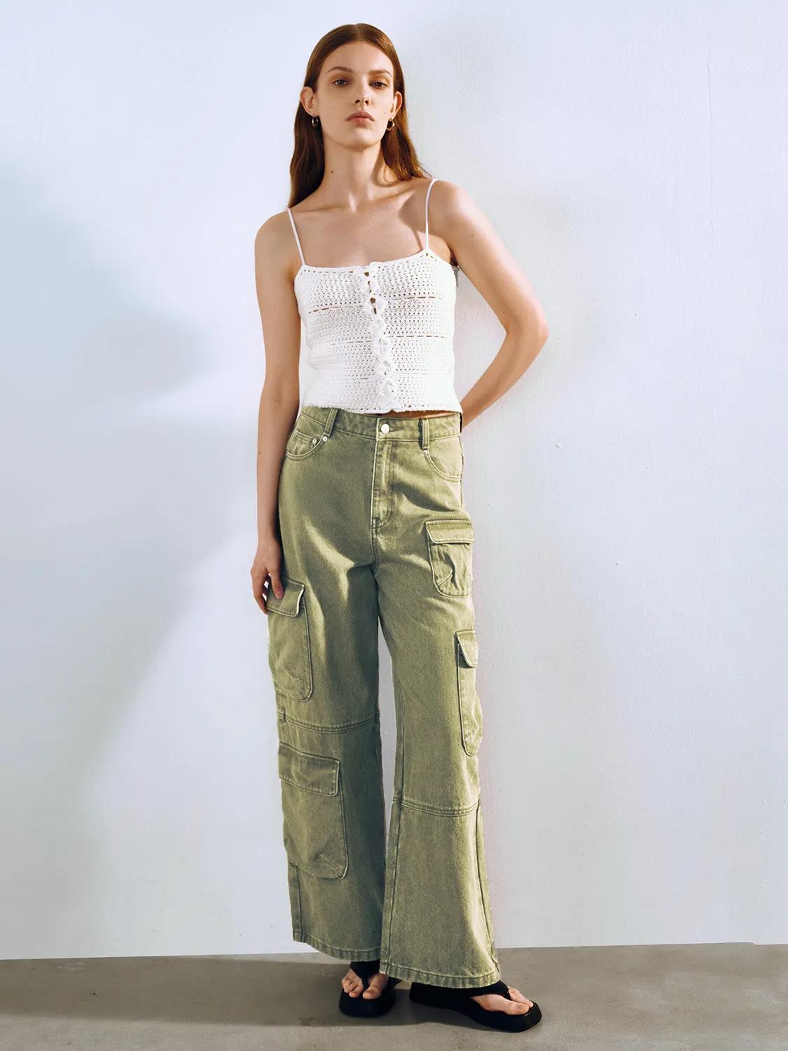 Wide-Leg Jeans sold by Urban Revivo product image thumbnail 5