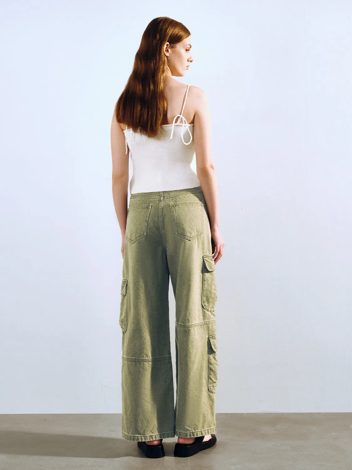 Wide-Leg Jeans sold by Urban Revivo product image thumbnail 4