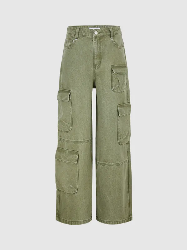 Wide-Leg Jeans sold by Urban Revivo