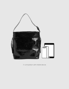 Embossed Vegan Leather Shoulder Bag sold by Urban Revivo